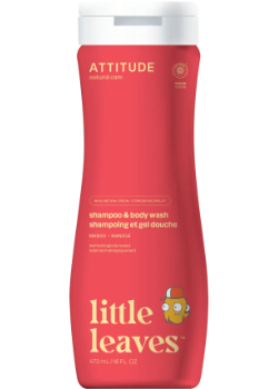 Little Leaves 2-In-1 Shampoo & Body Wash (Mango) - 473ml