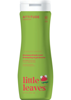 Little Leaves 2-In-1 Shampoo & Body Wash (Watermelon & Coco) - 473ml
