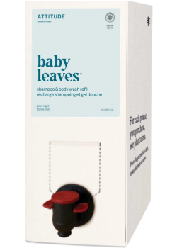 Baby Leaves Natural 2-In-1 Shampoo & Body Wash Refill (Goodnight) - 2L
