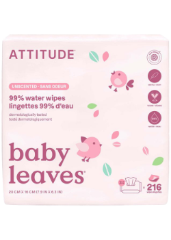 Baby Leaves Wipes - 216 Wipes