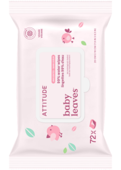 Baby Leaves Wipes - 72 Wipes