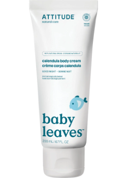 Baby Leaves Calendula Cream (Good Night Almond Milk) - 200ml