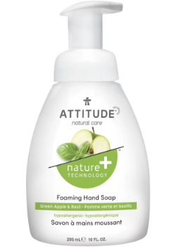 Nature+ Technology Foaming Hand Soap (Green Apple & Basil) - 295ml