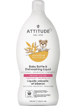 Little Ones Bottle & Dishwashing Liquid (Fragrance Free) - 700ml