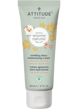 Oatmeal Sensitive Natural Baby Care Soothing Deep Moisturizing Cream (Unscented) - 200ml