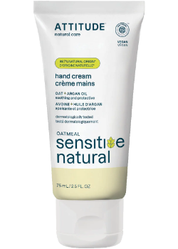 Oatmeal Sensitive Natural Care Hand Cream Moisturize & Repair (Argan) - 75ml