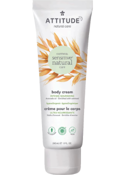 Oatmeal Sensitive Natural Care Body Cream Intense Nourishing (Avocado) - 240ml