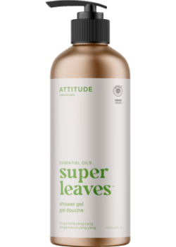 Essential Oils Super Leaves Shower Gel (Bergamot & Ylang Ylang) - 473ml