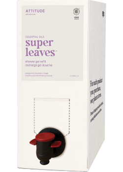 Essential Oils Super Leaves Shower Gel Refill (Peppermint & Sweet Orange) - 2L
