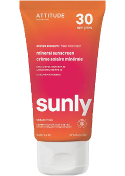 Sunly Mineral Sunscreen SPF30 (Orange Blossom) - 150g