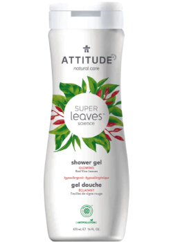 Super Leaves Shower Gel Glowing (Red Vine Leaves) - 473ml