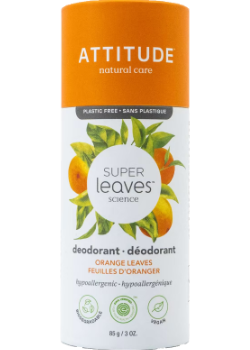 Super Leaves Deodorant (Orange Leaves) - 85g - Attitude 