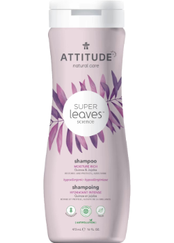 Super Leaves Shampoo Moisture Rich (Quinoa & Jojoba) - 473ml