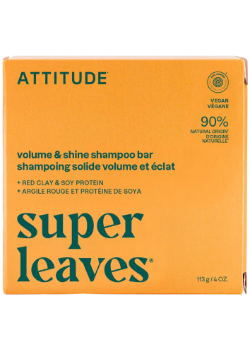 Super Leaves Volume & Shine Shampoo Bar (Orange Blossom & Eucalyptus) - 113g