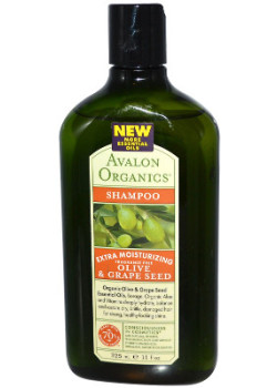 Moisturizing Shampoo (Olive & Grape Seed) - 325ml - Avalon Organics