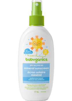 Baby SPF50 Mineral Sunscreen Spray - 177ml