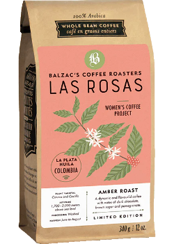 Las Rosas (Whole Bean Amber Roast) - 340g