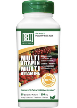 Bell Multivitamin #350 - 90 Softgels - Bell Lifestyle