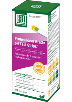 Professional Grade pH Test Strips - 100 Strips