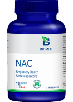 NAC (N-Acetyl-L-Cysteine) - 120 Caps