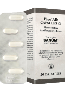 Sanum Pleo Alb (Albicansan) Capsules 4X - 20 Caps