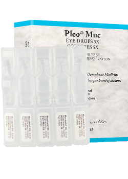 Sanum Pleo Muc (Mucokehl) Eye Drops 5X - 10 x 0.5ml Vials