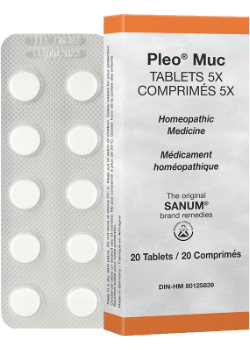 Sanum Pleo Muc (Mucokehl) Tablets 5X - 20 Tabs