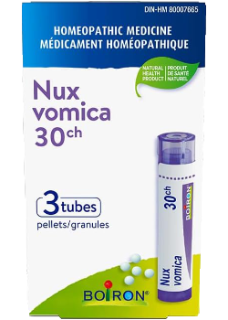 Nux Vomica 30C - 3 Tubes