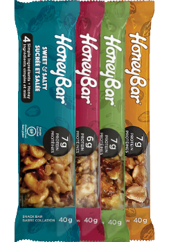 Honey Bars (Mixed Flavours) - 4 Bars