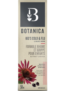 Kid’s Cold & Flu Liquid Herb (Alcohol Free) - 50ml - Botanica