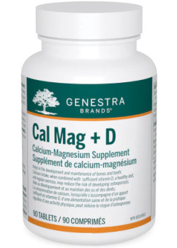 Cal Mag + D - 90 Tabs - Genestra
