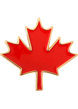 Maple Leaf Canadian Pin - 1 Pin