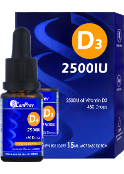 D3 Drops 2,500iu (MCT Base) - 15ml