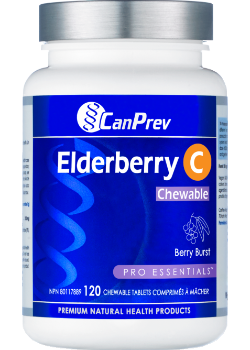 Elderberry C Chewable (Berry Burst) - 120 Chew Tabs 