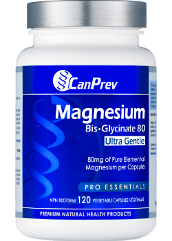 Magnesium Bis-Glycinate 80 Ultra Gentle - 120 V-Caps