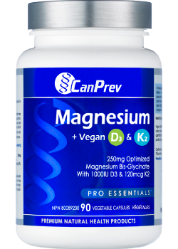 Magnesium + Vegan D3 & K2 - 90 V-Caps
