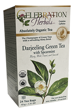 Green Tea Darjeeling With Spearmint(Organic) - 24 Tea Bags