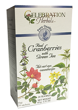 Green Tea With Cranberries (Pure Quality) - 24 Tea Bags