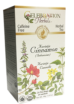 Cinnamon Korintje Tea (Indonesian Organic) - 24 Tea Bags