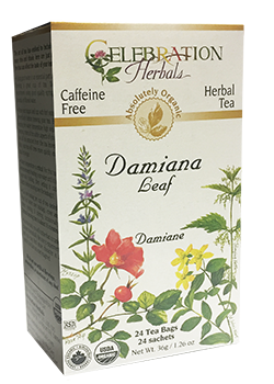 Damiana Leaf Tea (Organic) - 24 Tea Bags