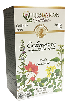 Echinacea Angustifolia Herb Tea (Organic) - 24 Tea Bags