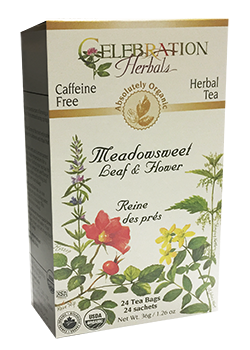 Meadowsweet Leaf & Flower Tea (Organic) - 24 Tea Bags