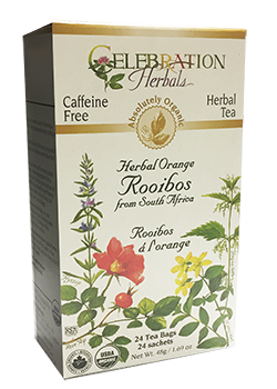 Rooibos Herbal Orange Tea (Organic) - 24 Tea Bags