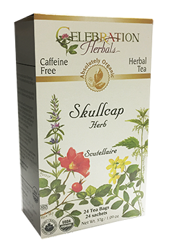 Skullcap Tea (Organic) - 24 Tea Bags