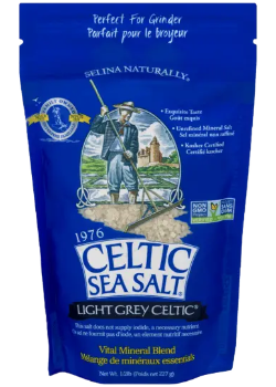 Light Grey Coarse Sea Salt (Resealable Bag) - 227g