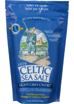 Light Grey Coarse Sea Salt (Resealable Bag) - 454g