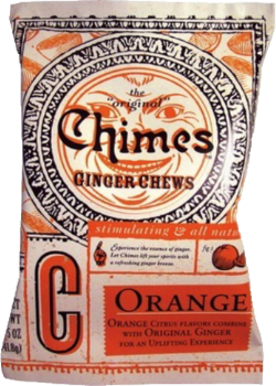 Ginger Chews Bag (Orange) - 141.8g