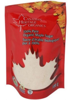 Maple Sugar (Organic) - 100g - Canadian Heritage Organics