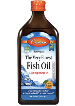 Carlson Norwegian The Very Finest Fish Oil Orange