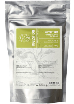 Digestion Slippery Elm Bark Powder (Organic, Bag) - 180g